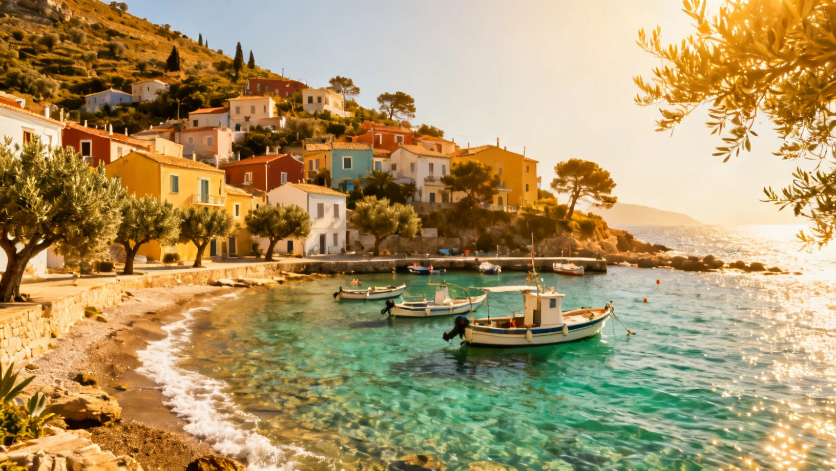 Village côtier méditerranéen